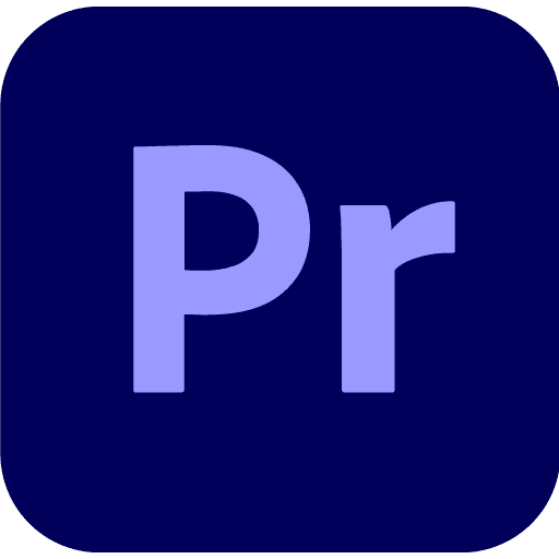 Znaczek oprogramowania Adobe Premier Pro